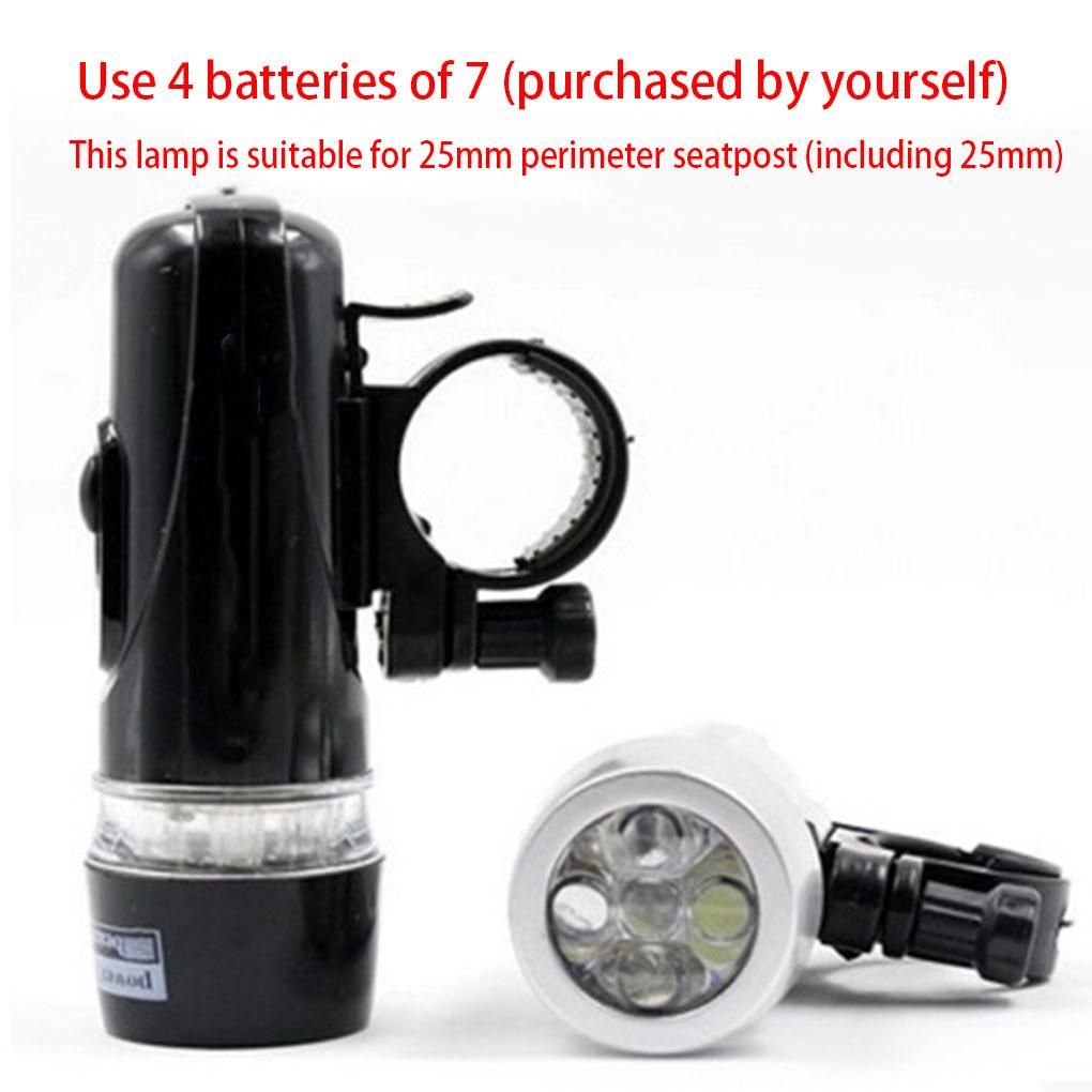 Đèn Pha LED 5 Bóng Chống Thấm Nước Gắn Phía Trước Xe Đạp