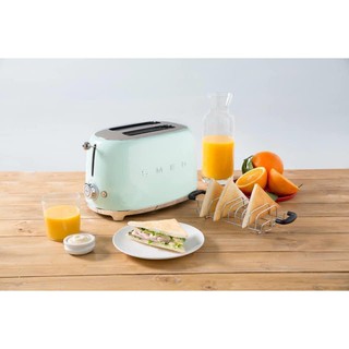 MÁY NƯỚNG BÁNH MỲ SMEG TOASTER TSF01 (blue, mint, kem, đen)