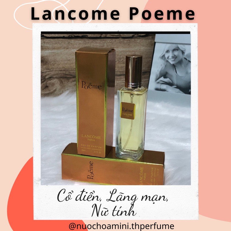 Nước Hoa mini Nữ Lacome Poême 20ml (Mẫu 5D)