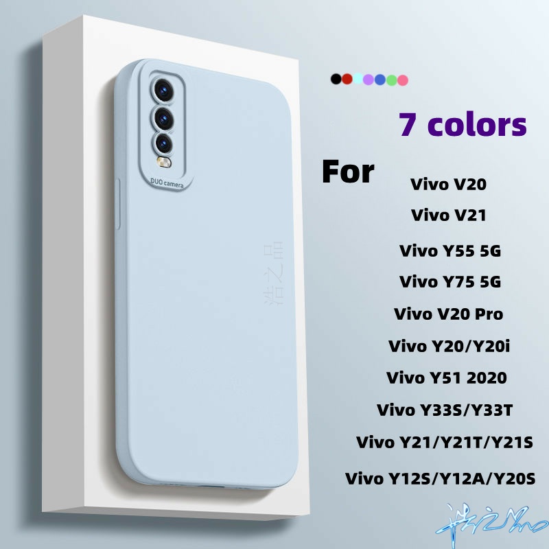 Ốp Điện Thoại TPU Dẻo Họa Tiết Đôi Mắt Thiên Thần Cho Vivo Y20 Y20i Y12S Case Y33S Y21 Y21T Y33T Y55 Y75 V20 V21 V20 Pro Y51 2020 Y20S Y12A