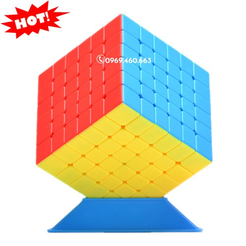 Rubik 6x6 MoYu MeiLong Hàng Xịn Trơn Xoay Cực Mượt - Stickerless Qiyi