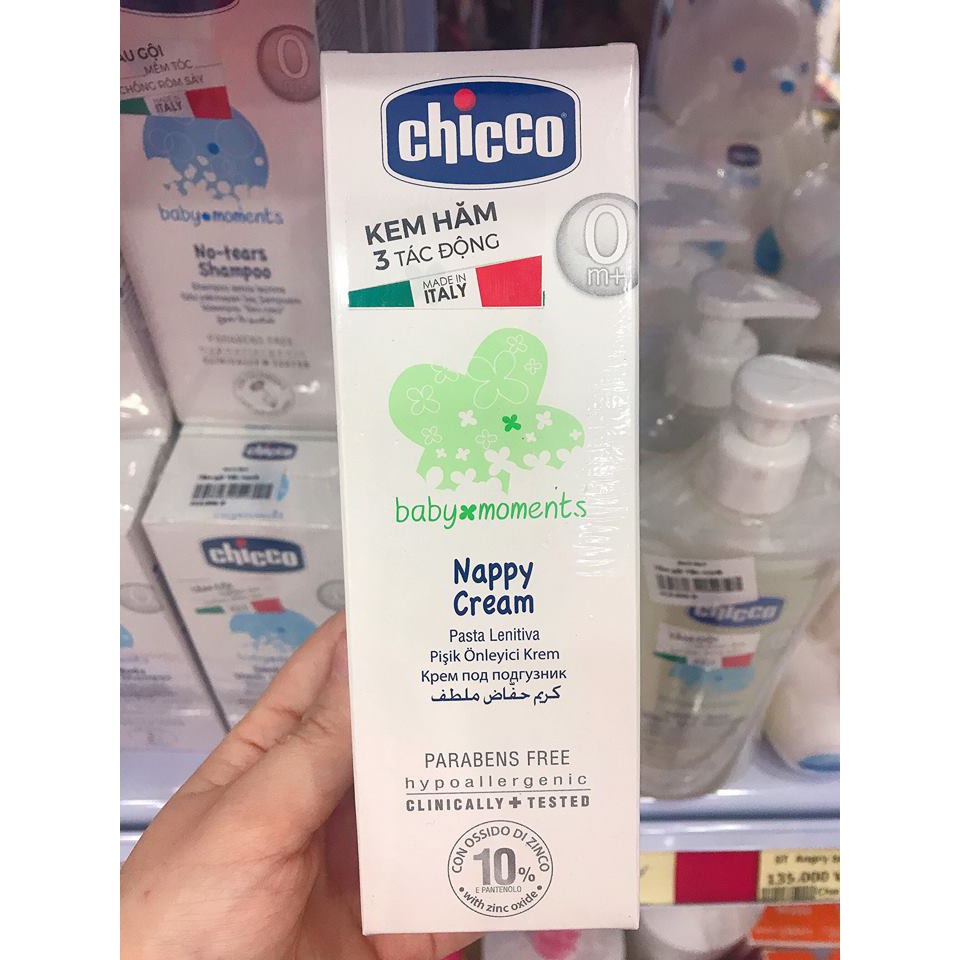 Kem hăm 3 tác động Chicco An toàn Cho Bé 0m+ 100ml shop Bé TiTi