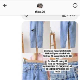 Quần sz m