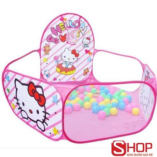 LỀU BÓNG TẶNG KÈM 100 BÓNG 5 CM (HÀNG CHẤT LƯỢNG CAO)