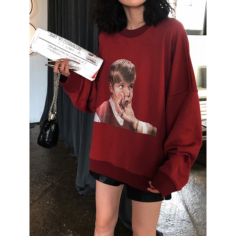 Áo Hoodie Dáng Rộng Phong Cách Hàn Quốc 2021 Mới Cho Nữ | BigBuy360 - bigbuy360.vn