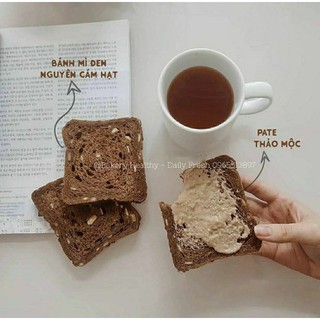 Bánh mì đen ngũ cốc mix hạt 20 lát 100% ăn kiêng tiểu đường Healthy 🌾 [ Đã bao gồm 5% thuế VAT]