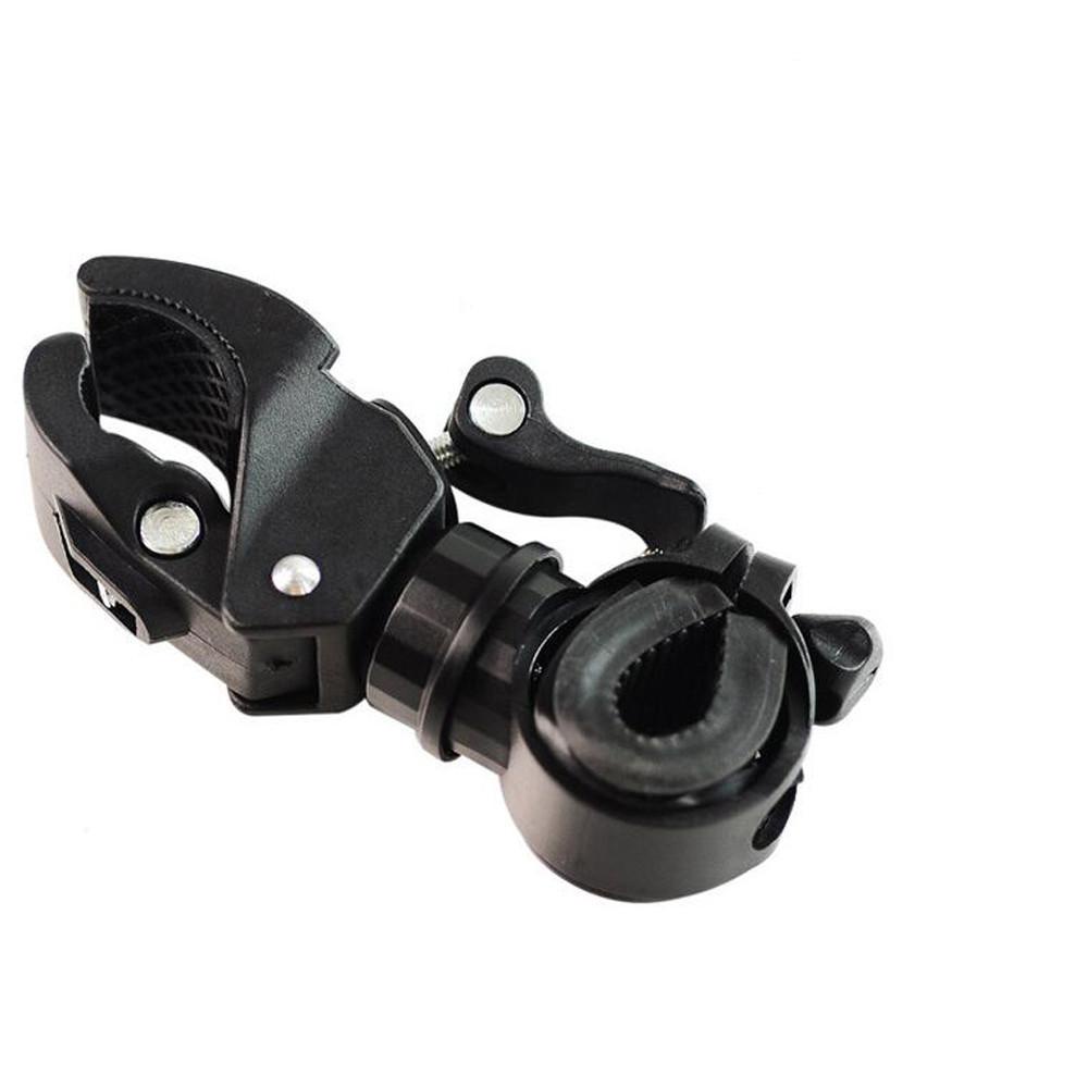 LANFY Giá Đỡ Đèn Pin 90 Độ Màu Đen Thông Dụng Cho Xe Đạp Leo Núi