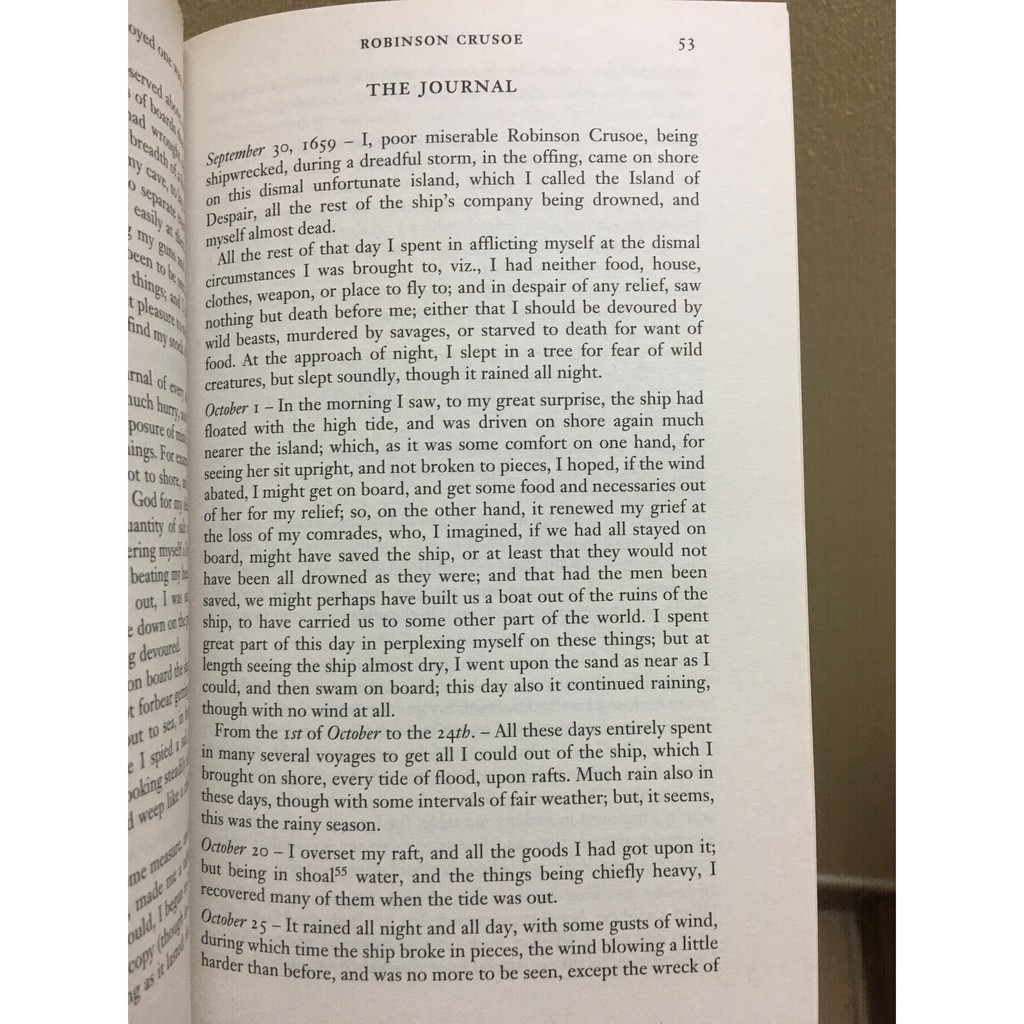 Sách Ngoại Văn: Robinson Crusoe