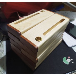 [ Phôi ] Combo 10 phôi hộp bút gỗ rãnh card để khắc laser | LƯU NIỆM 86