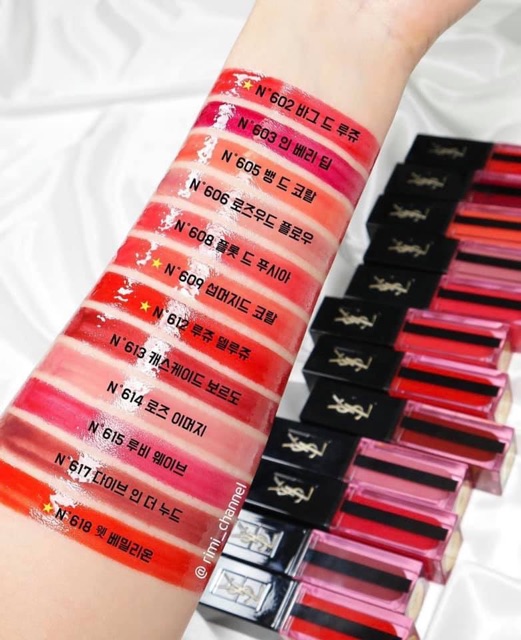 Son bóng YSL Water Stain | BigBuy360 - bigbuy360.vn