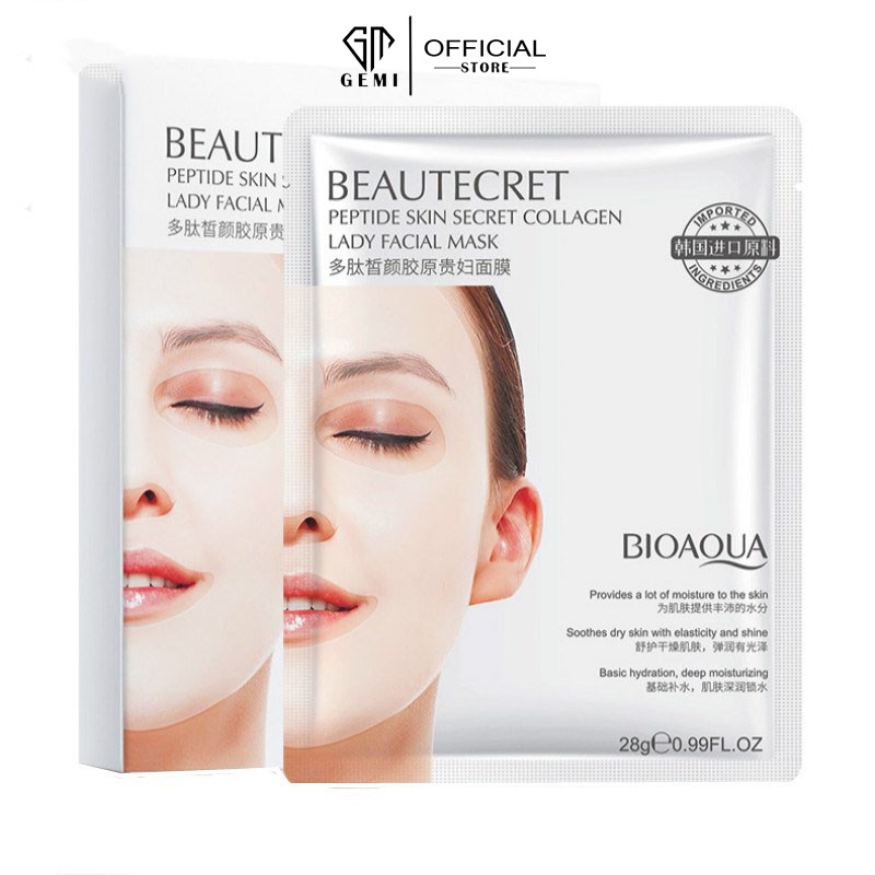 Mặt Nạ Thạch Tinh Chất Collagen 💧𝑭𝒓𝒆𝒆𝒔𝒉𝒊𝒑💧 Mask Thủy Tinh BioAqua Cấp Nước Giúp Da Căng Bóng Mịn Màng | BigBuy360 - bigbuy360.vn