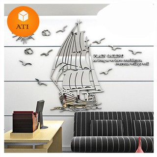 Tranh acrylic dán tường 3D MICA trang trí phòng ốc