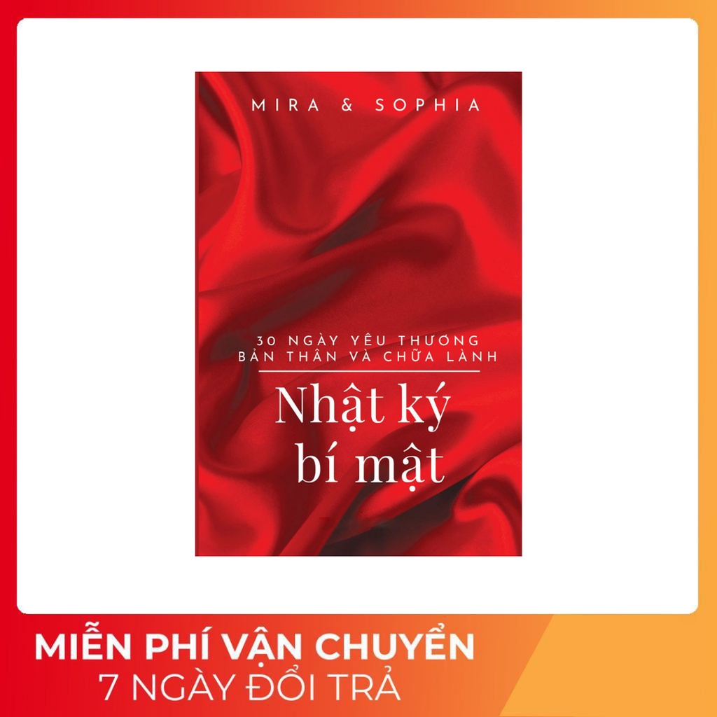 Sách - Nhật Ký Bí Mật 30 Ngày Yêu Thương Bản Thân Và Chữa Lành