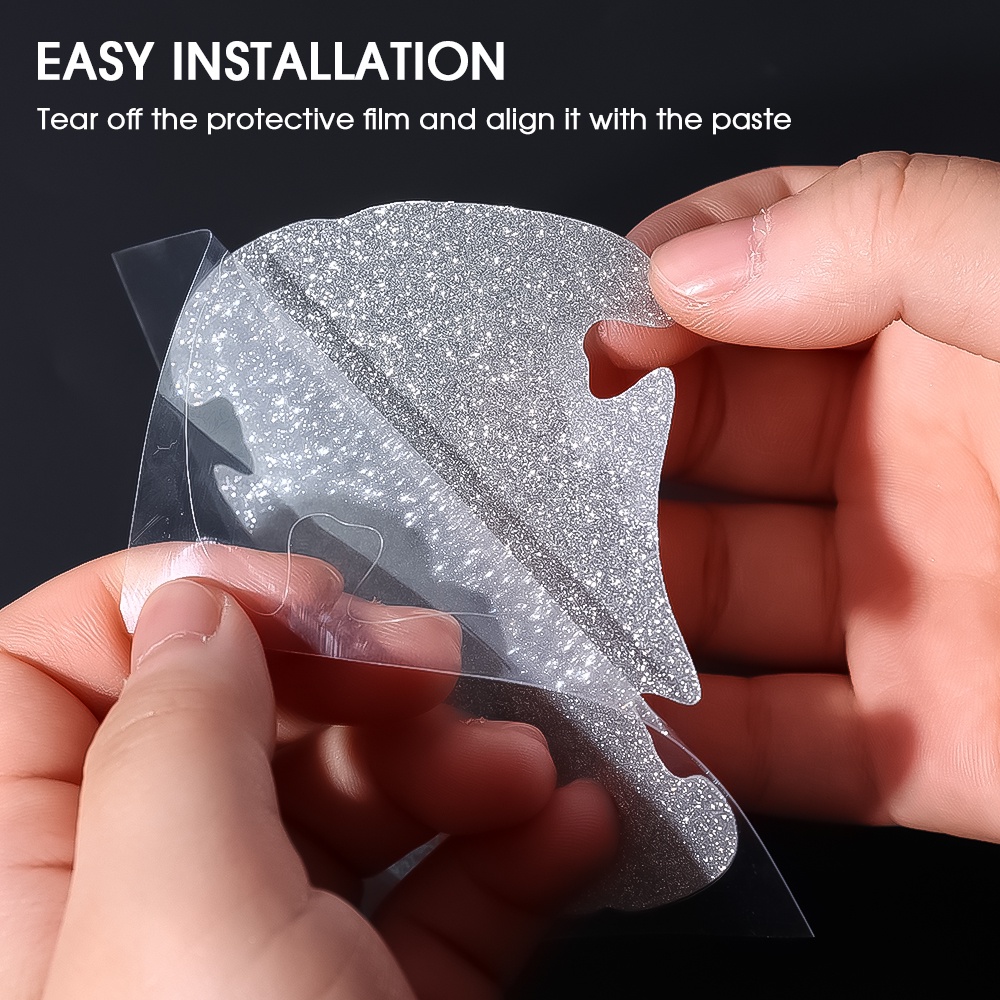 Set 4 Miếng Dán Bảo Vệ Viền Tay Nắm Cửa Xe Hơi Chống Va Chạm