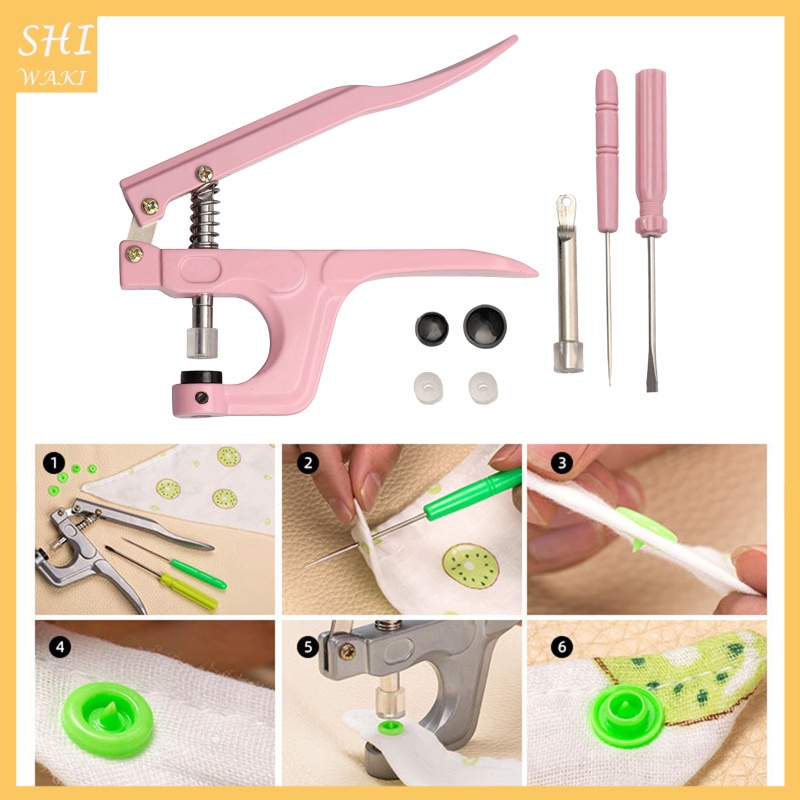 [In Stock]DIY Snap Fastener Pliers for Diaper Bibs Fastening Replacing Repairing