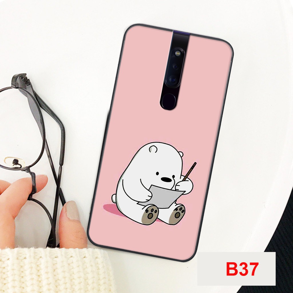 [FREESHIP]ỐP LƯNG OPPO F11/F11 PRO HÌNH CHÚ GẤU TRẮNG SIÊU CUTE