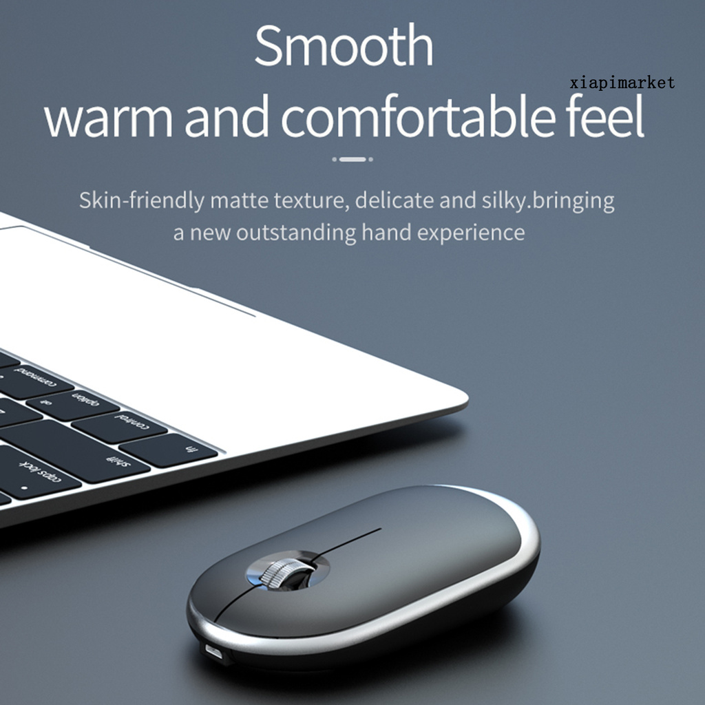 Chuột Bluetooth Không Dây 2.4g Có Thể Sạc Lại Tiện Dụng Cho Laptop / Máy Tính