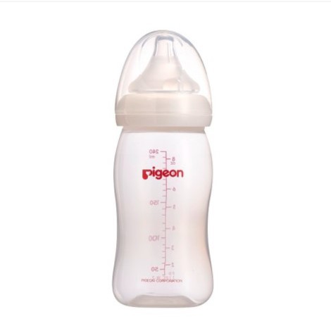 Bình Sữa Pigeon Cổ Rộng PP Plus 160ML/260ML🌻 HÀNG NHẬP KHẨU🌻