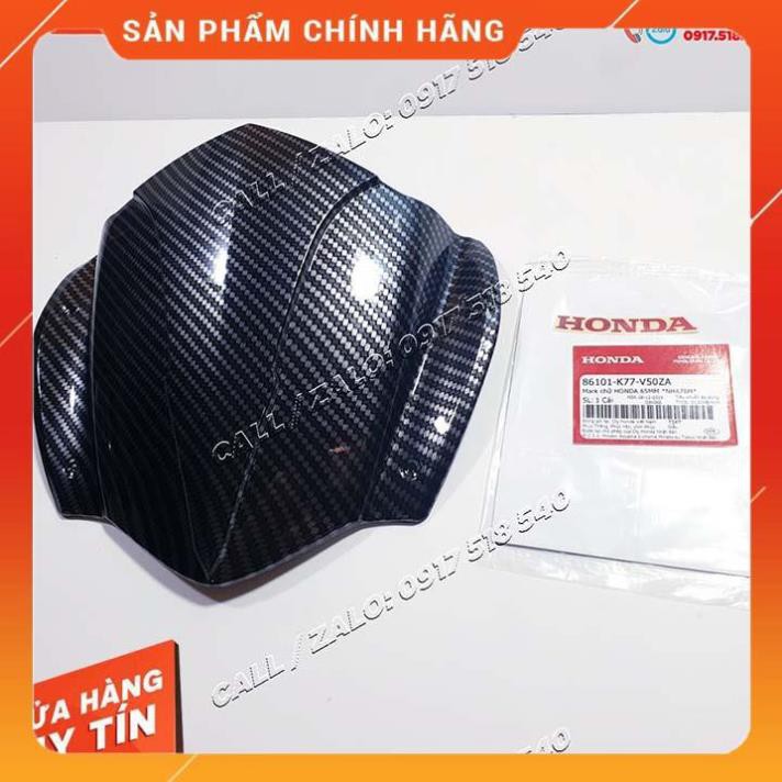 Mua Ngay Combo Chắn Gió Sh 2020 Sơn Carbon + Tem HONDA Chữ Đỏ Chính Hãng