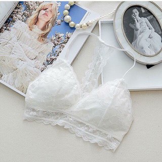 áo bralette ren đăng ten lưng