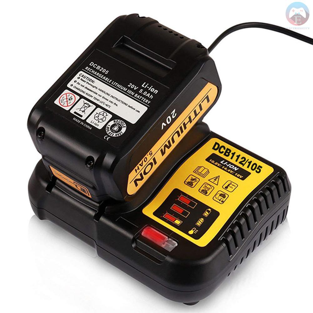 Bộ Sạc Pin Lithium Ele Dcb112 Cho Dewalt 12 V 14.4v 18v