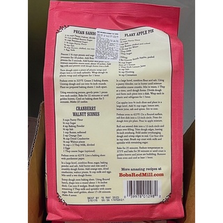 BỘT MÌ MỀM KO TẨY TRẮNG BOB’S RED MILL ( 2,27 kg)