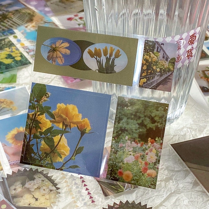Set 25 tấm sticker post card dán tường, trang trí sổ, phong cách vintage/thiên nhiên | BigBuy360 - bigbuy360.vn