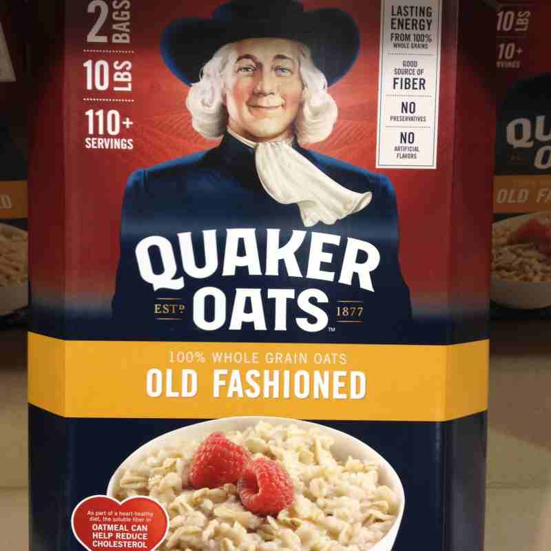 QUAKER OLD FASHION 4.53KG Yến Mạch Nguyên Hạt Cán Mỏng Quaker Oats Chính hãng 100%