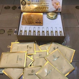 Siêu Phẩm Bộ sản phẩm mặt nạ dát vàng Gold Luxury Therapy ,Siêu Rẻ