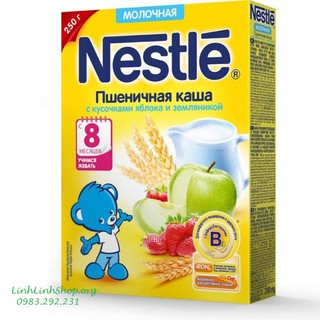 Bột ăn dặm Nestle xách Nga