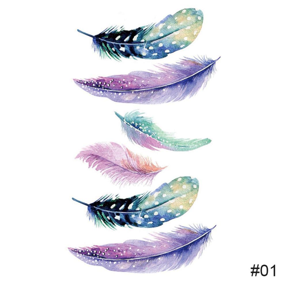 Hình Xăm Dán Nhiều Màu Sắc Chống Nước Lâu Trôi Dành Cho Nam Và Nữ Y9Z4