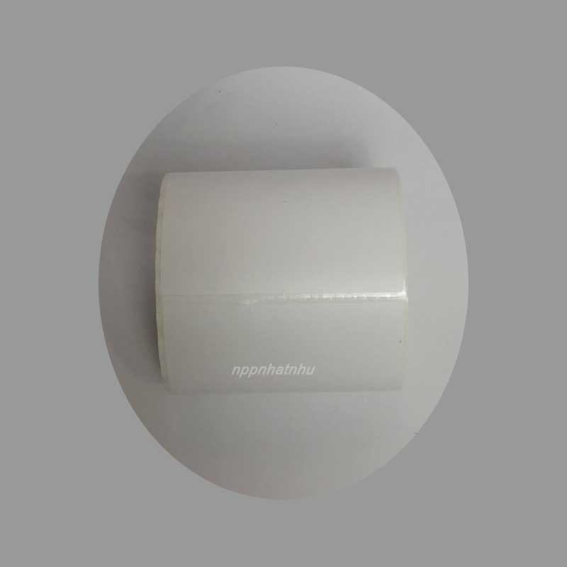 Giấy in nhiệt giá rẻ kích thước 75x100mm ( 1 cuộn có  275 Tem)