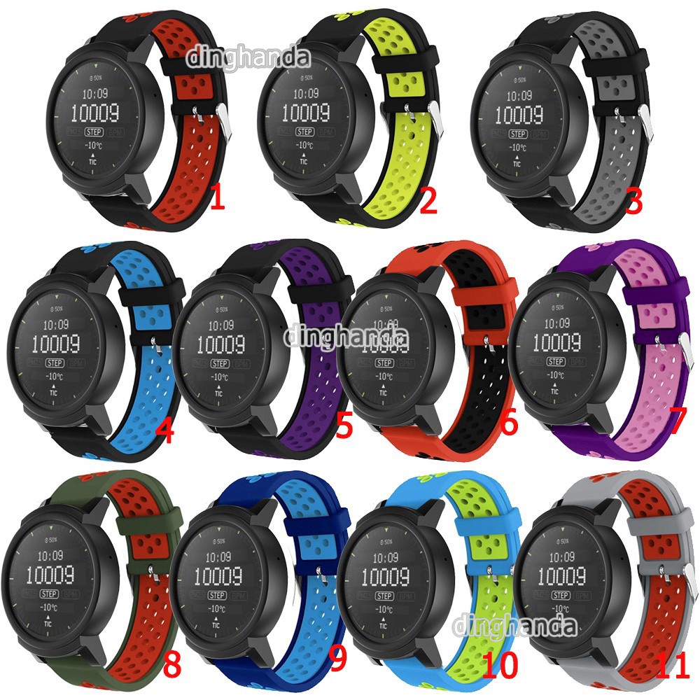 Dây đeo silicon mềm cho đồng hồ thông minhTicwatch E Smart Watch
