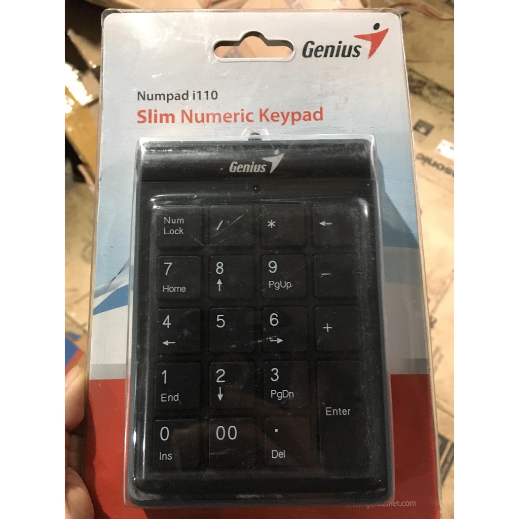 Bàn phím số Genius Numpad i110 USB