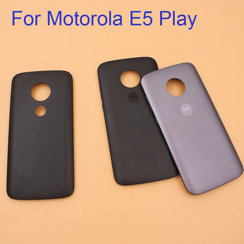 Ốp điện thoại Pin Cho Motorola Moto E5 Chơi Trước / Sau Vân Tay Cửa Nhà Ở Nhựa Cho Moto E5Play Motor