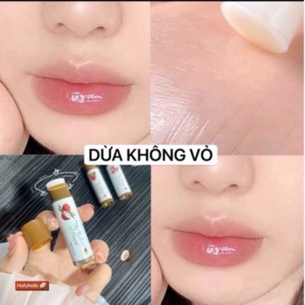 Son dưỡng có màu KOOLZARANGE dưỡng ẩm căng mọng mềm môi The Feeling Of Heart Moisturizing Light Lip Balm dầu dừa(QUÀ TẾT