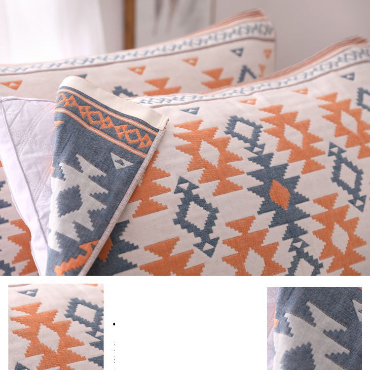 Vỏ Phủ Gối Cotton Đũi Thấm Hút Mồ Hôi Hàng Nhật Bản PA9892