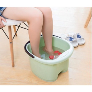 Chậu Ngâm Chân Có 4 Con Lăn Massage