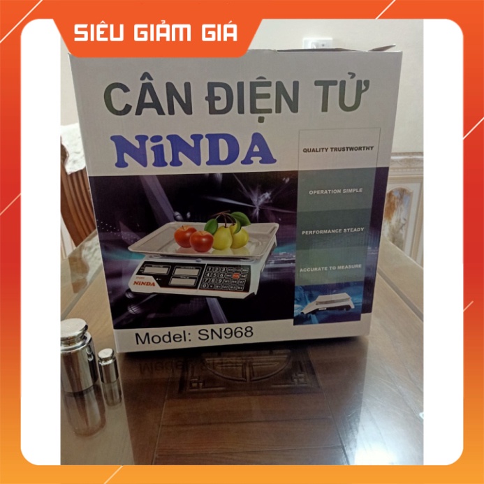 Cân Điện Tử Tính Giá Tiền 30kg/5g NINDA SN 968