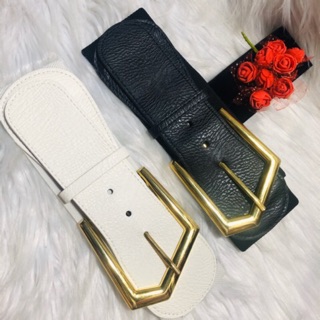 Thắt lưng đen bản to
