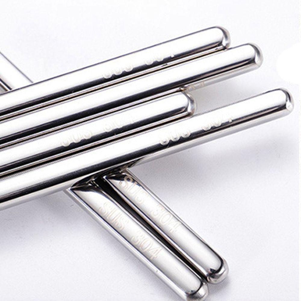 Đôi Đũa Inox Không Trượt Tái Sử Dụng Được Thiết Kế Phong Cách Trung Hoa