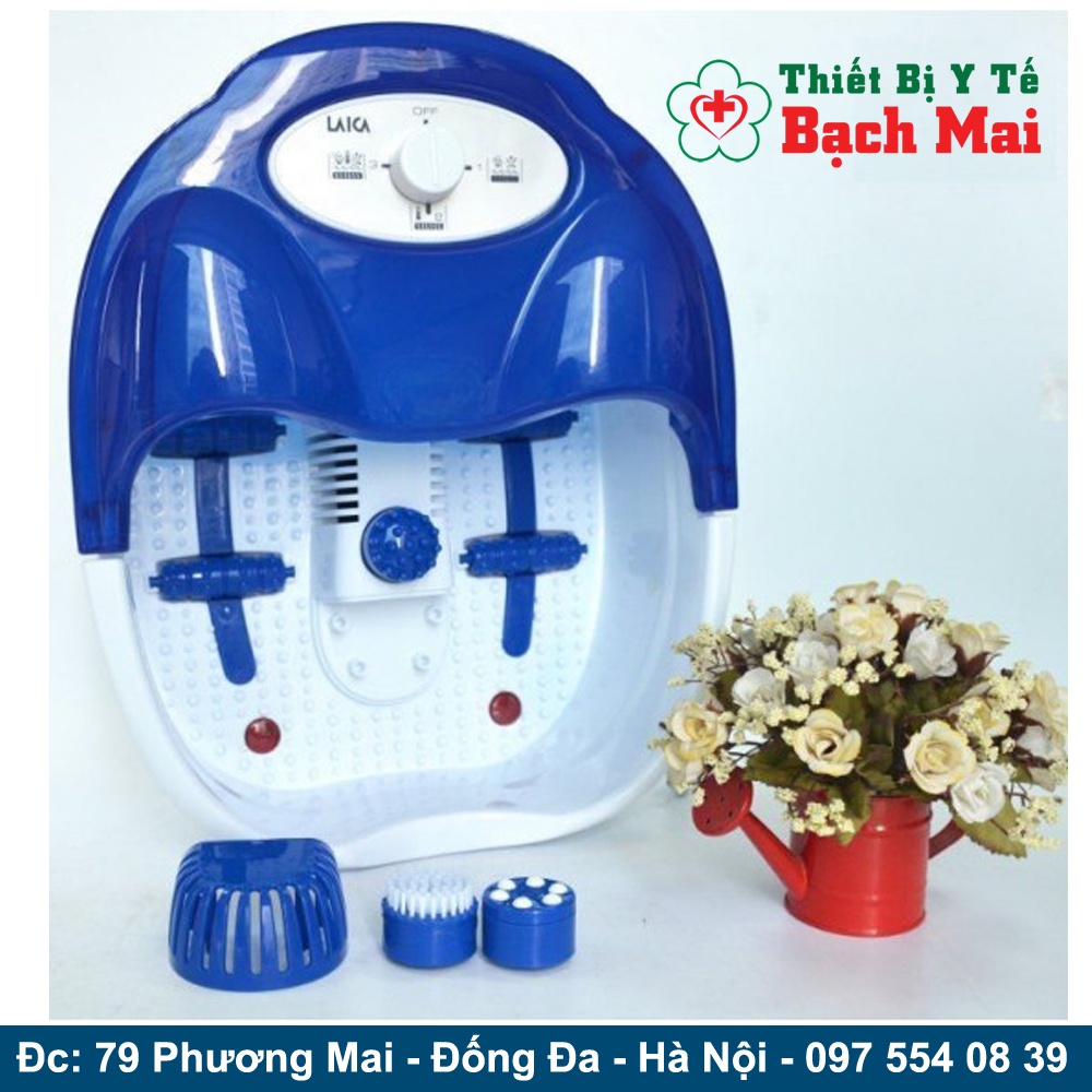 Bồn Massage Chân Hồng Ngoại LAICA PC1301 - Chính Hãng Ý (Italy)