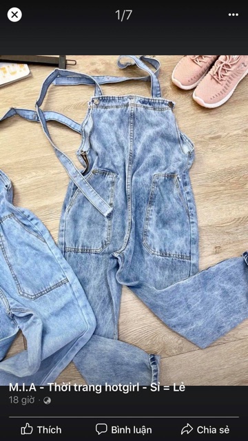 Quần yếm jean | BigBuy360 - bigbuy360.vn