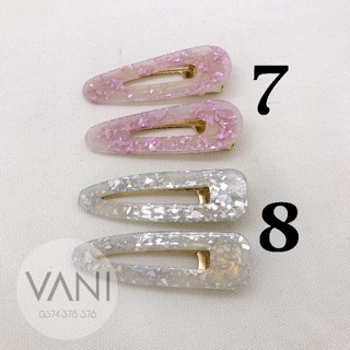 KẸP MỎ VỊT HÌNH THẠCH VÂN ĐÁ [PKT00082]