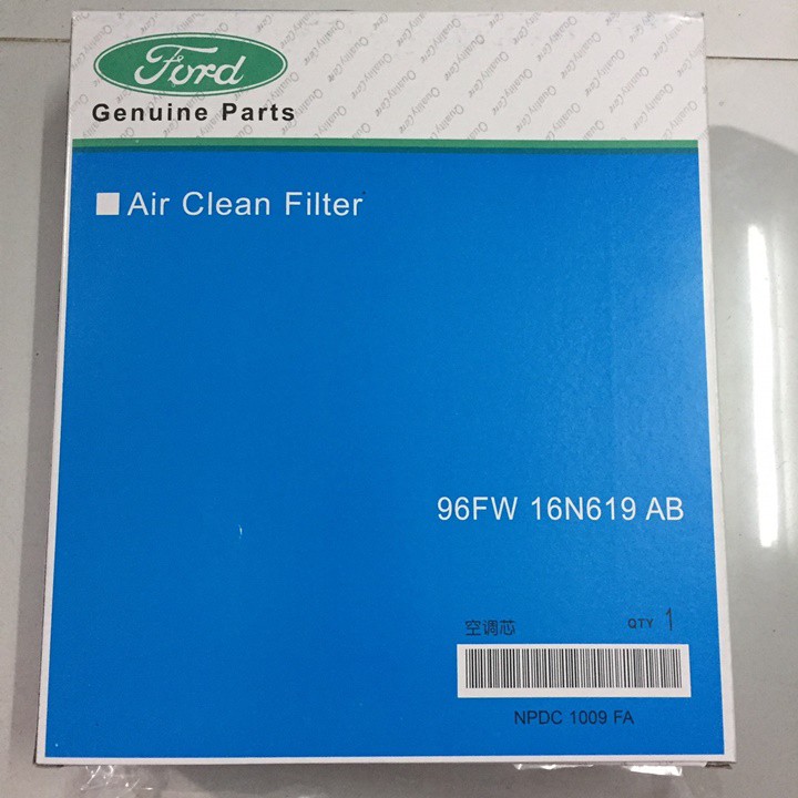 Lọc gió máy lạnh, lọc gió điều hòa, Lọc gió động cơ, Lọc nhớt, LỌc dầu BT50, Ford Ranger, Everest