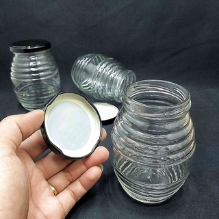 Hũ thủy tinh ong 100ml/350ml/730ml đựng mật ong, gia vị