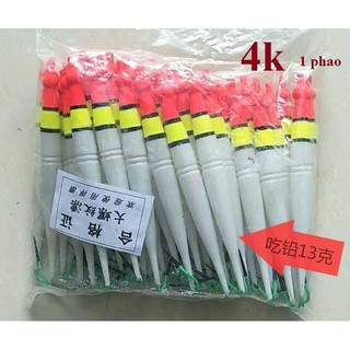 Phao câu cá dài 13cm, nhạy, giá rẻ 4k 1 phao