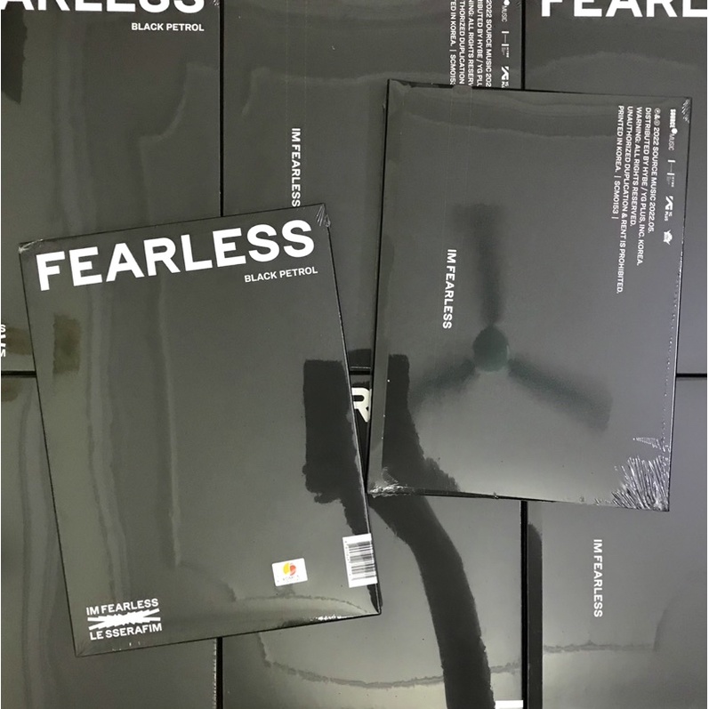 Bộ Giấy Ảnh Le Sserafim - Fearless