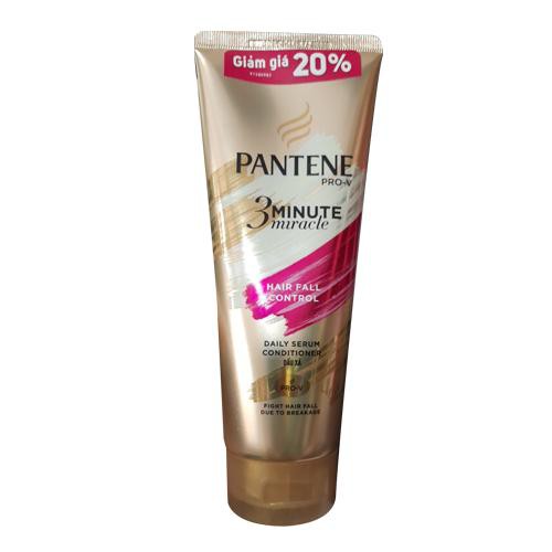 Dầu xả Pantene Pro-v 3 Minute Miracle Hair Fall Control 150gr ( Mẫu Mới )