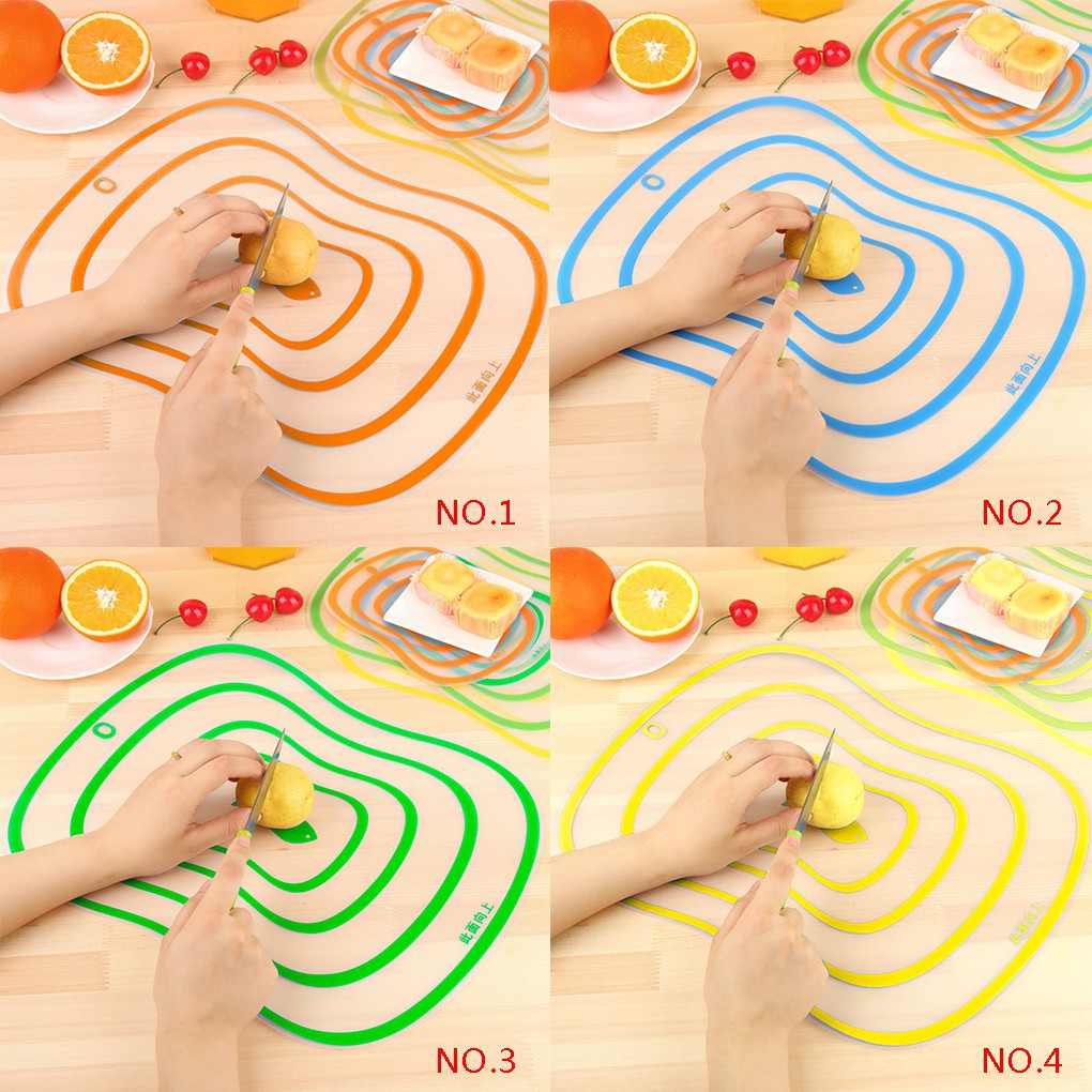 Thớt Phân Loại, Bảng Cắt Nhựa PP Dùng Cho Nhà Bếp, Bảng Cắt Trong Suốt